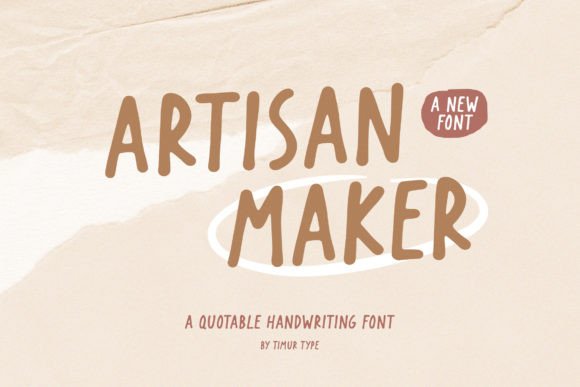 Discover Artisan Maker: A Typeface for Modern Creators