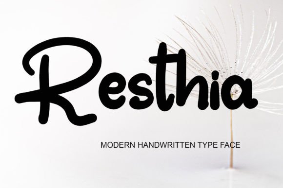 Discover Resthia: A Typeface for Charming and Elegant Design