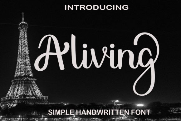 Discovering Aliving: A Font with Natural Character